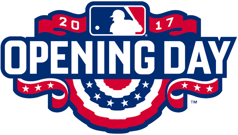 MLB Opening Day logos iron-ons